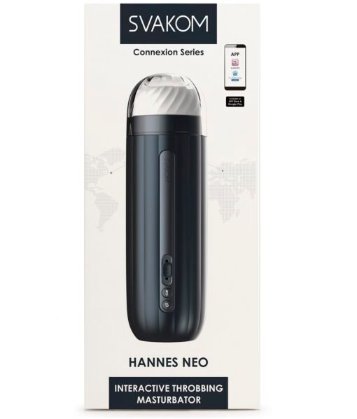 Svakom Hannes Neo Heat Vibrating Male Masturbator - Image 6