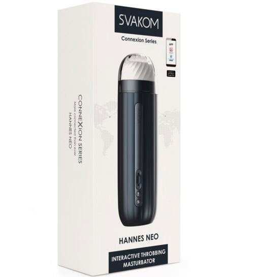 Svakom Hannes Neo Heat Vibrating Male Masturbator - Image 7