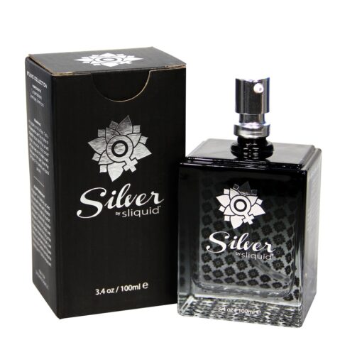 Sliquid Naturals Silver Studio Collection Silicone Lubricant-100ml - Image 4