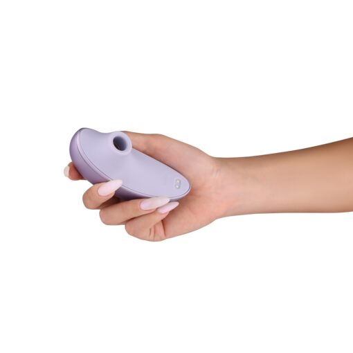 Svakom Galaxie Suction Vibrator with Mood Projector Metallic Lilac - Image 11