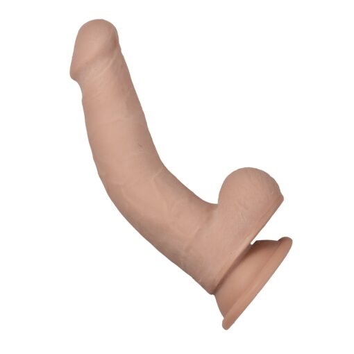 RealCocks Dual Layer Bendable Dildo 7.5 Inch Vanilla - Image 5