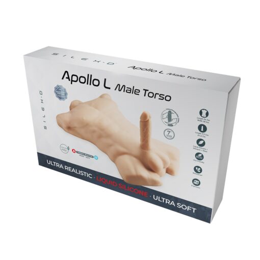 SilexD Apollo Male Pleasure Doll with Interchangeable Dildo - Image 9