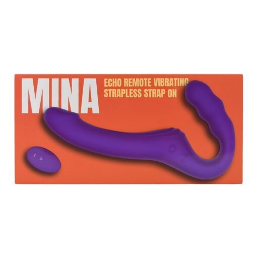 Mina Echo Remote Vibrating Strapless Strap On - Image 19