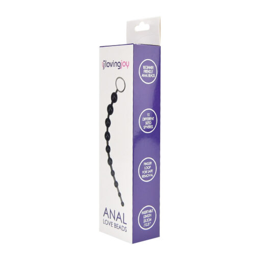 Loving Joy Anal Love Beads Black - Image 5