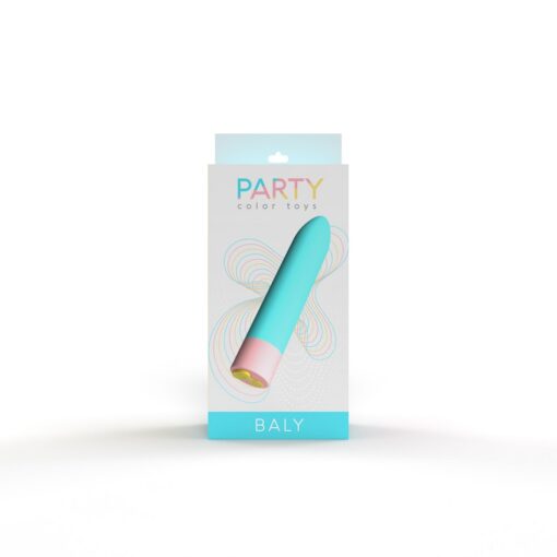 Party Color BALY Bullet Vibrator Blue - Image 4