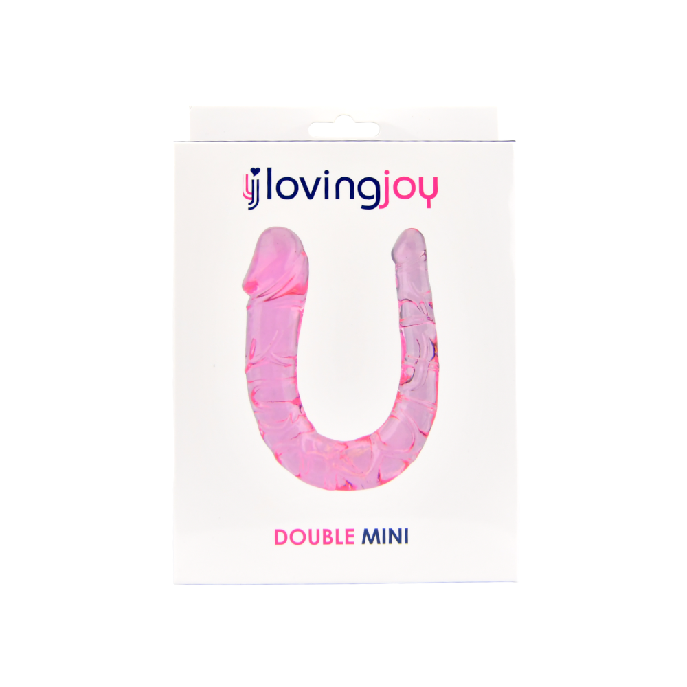 Loving Joy Double Mini Dildo Pink – alternate view 3
