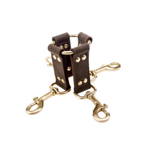 BOUND Nubuck Leather 4 Way Hog Tie – alternate view 2