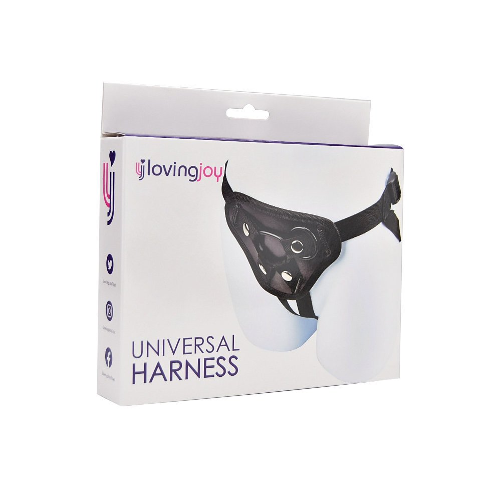 Loving Joy Universal Black Harness – alternate view 9