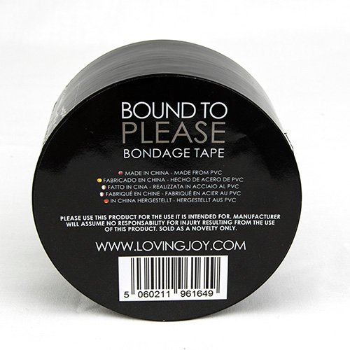 Bound to Please Bondage Tape Black - Image 3
