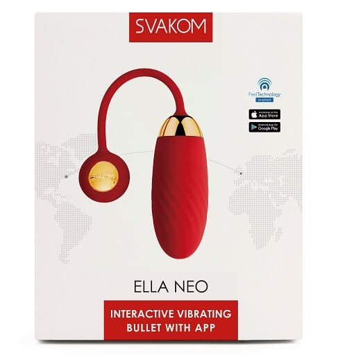Svakom Ella Neo Interactive App Controlled Vibrating Egg – alternate view 4