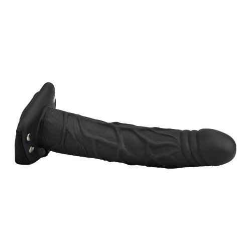 Loving Joy 9 Inch Hollow Strap On Black – alternate view 2