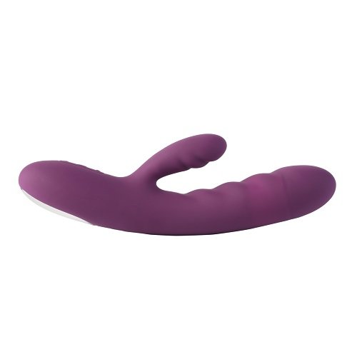 Svakom Avery Thrusting Vibrator with Clitoral Stimulator – alternate view 4