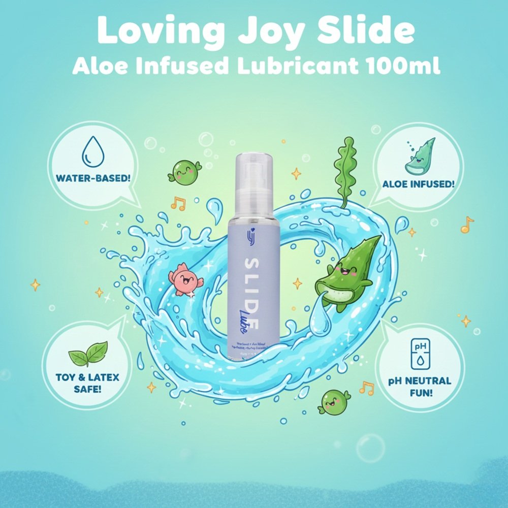 Loving Joy Slide Water Based Lubricant 100ml - Image 12