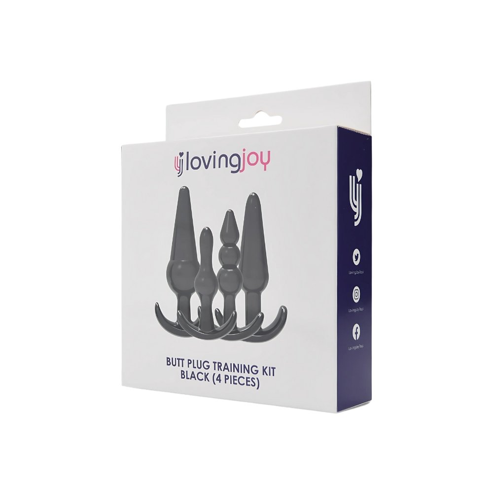 Loving Joy Butt Plug Training Kit Black – alternate view 12