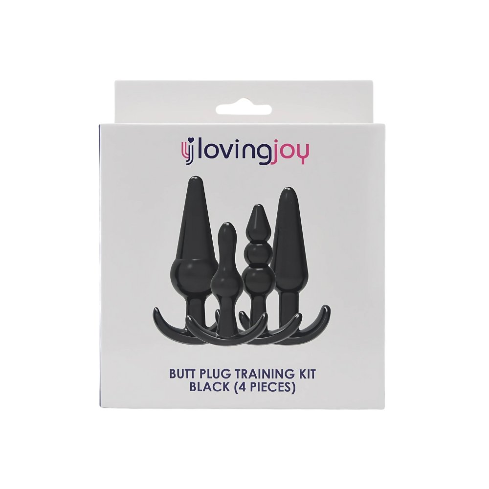 Loving Joy Butt Plug Training Kit Black – alternate view 10