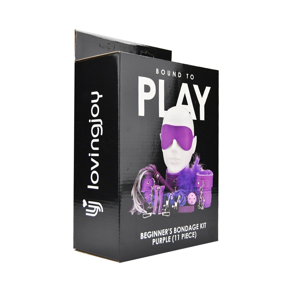 Bound to Play Bondage Kit Purple (11 Piece) – alternate view 14