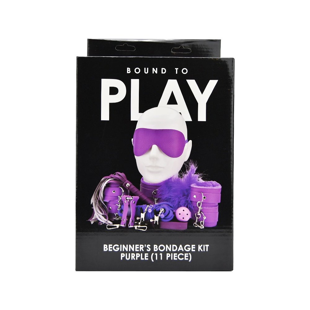 Bound to Play Bondage Kit Purple (11 Piece) – alternate view 13
