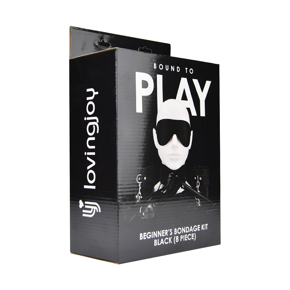 Bound to Play Beginner's Bondage Kit Black (8 Piece) – alternate view 11