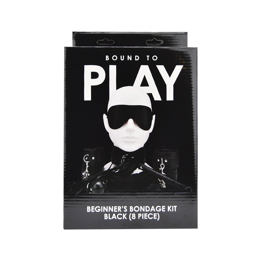 Bound to Play Beginner's Bondage Kit Black (8 Piece) – alternate view 10