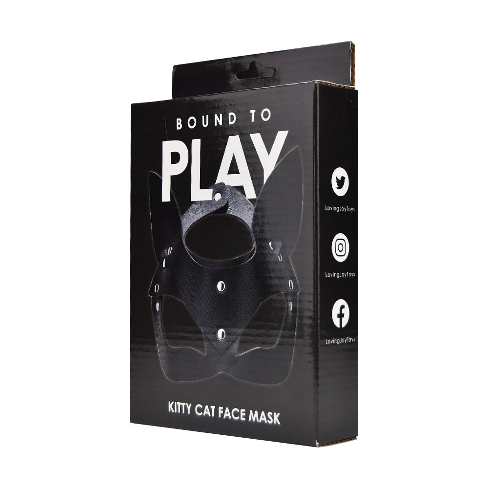 Bound to Play Kitty Cat Face Mask Black – alternate view 4