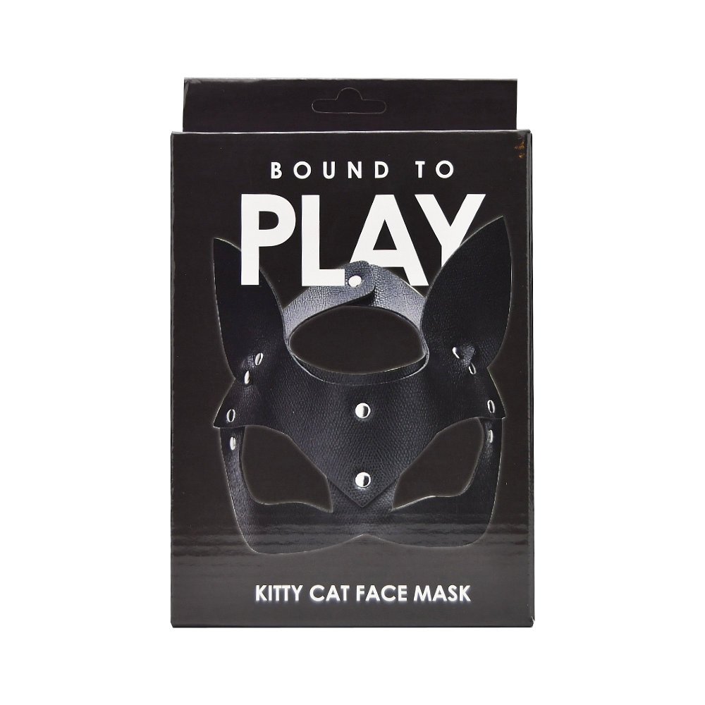Bound to Play Kitty Cat Face Mask Black – alternate view 3