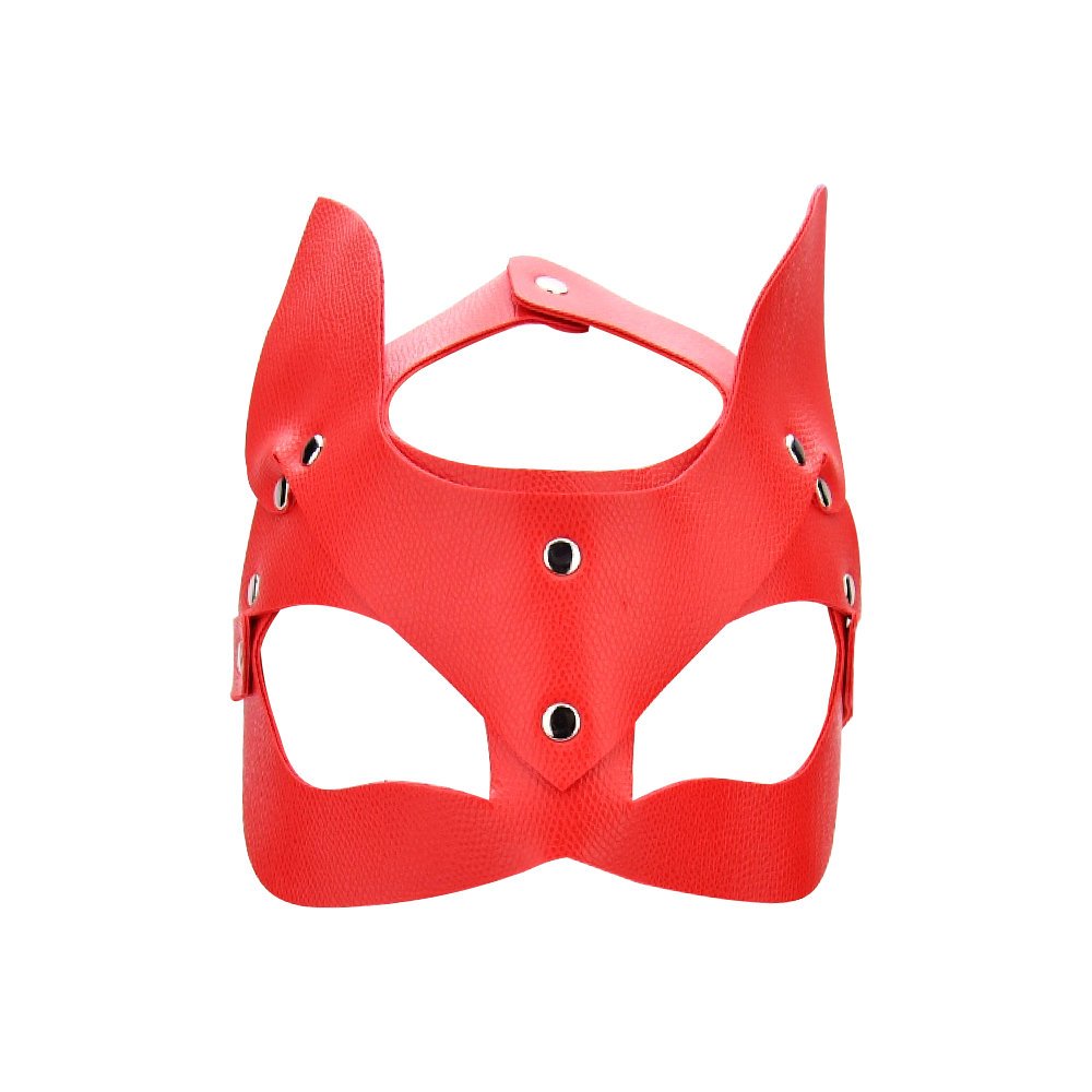 Bound to Play Kitty Cat Face Mask Red – alternate view 2