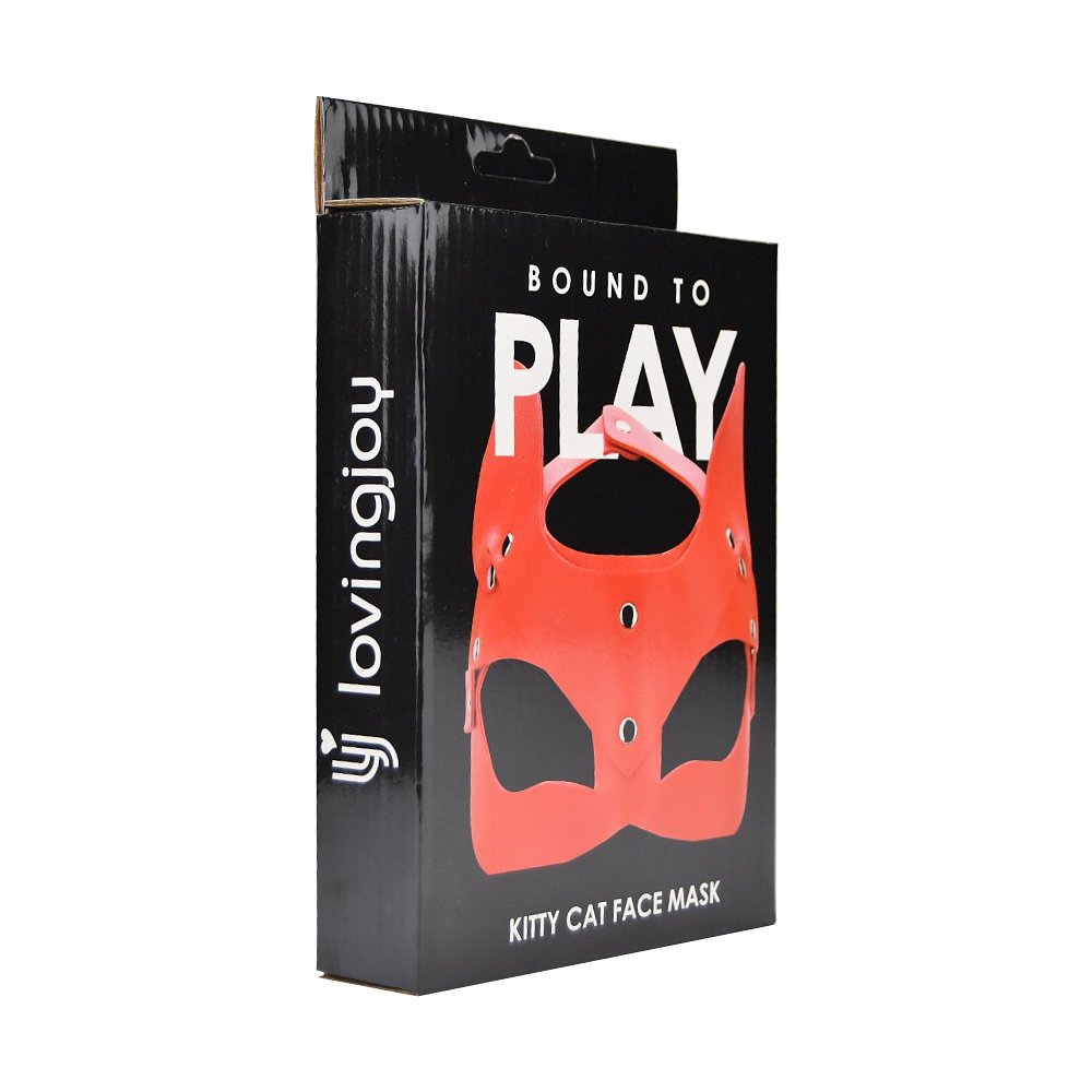 Bound to Play Kitty Cat Face Mask Red – alternate view 5