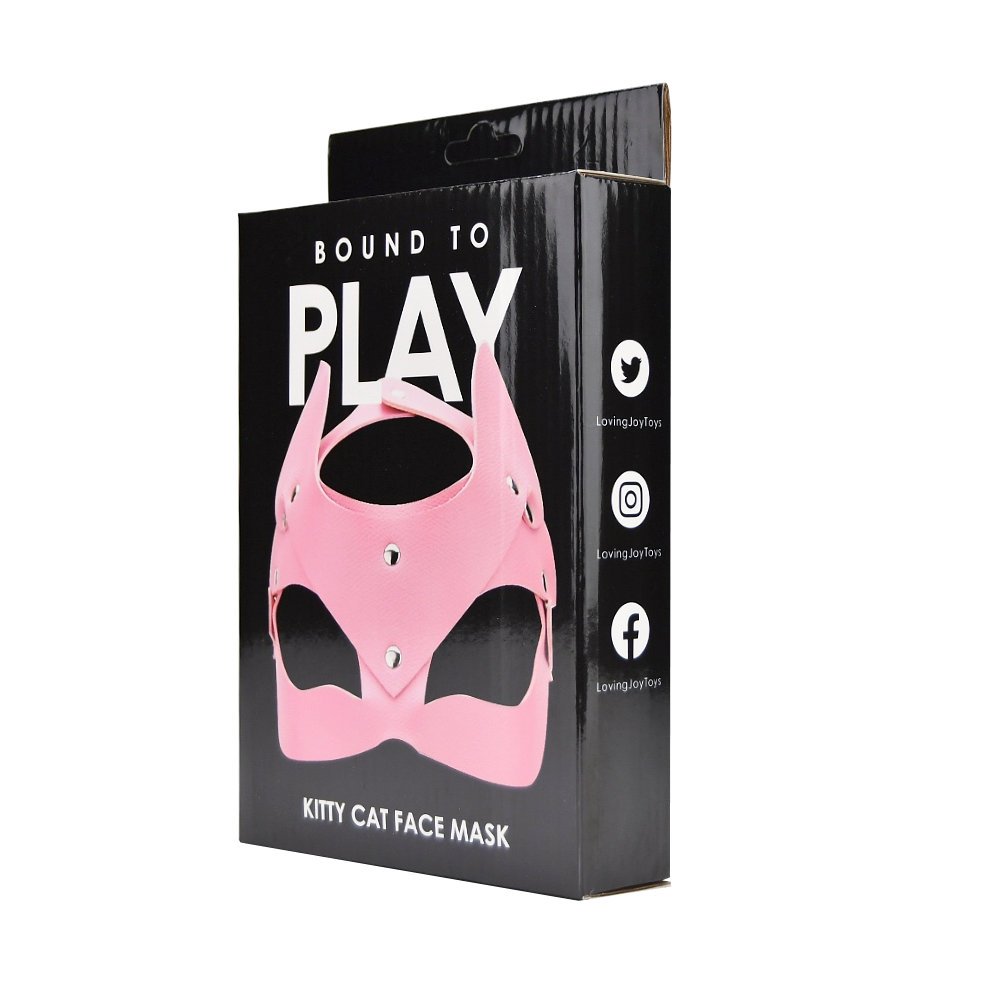 Bound to Play Kitty Cat Face Mask Pink – alternate view 4