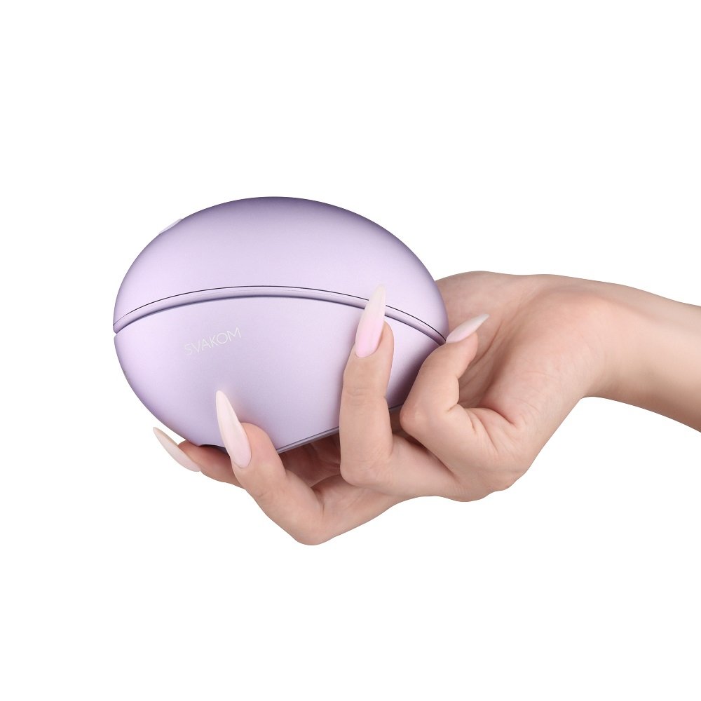Svakom Galaxie Suction Vibrator with Mood Projector Metallic Lilac – alternate view 9