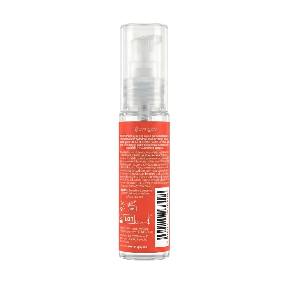 Loving Joy Strawberry Flavoured Lubricant 30ml - Image 3