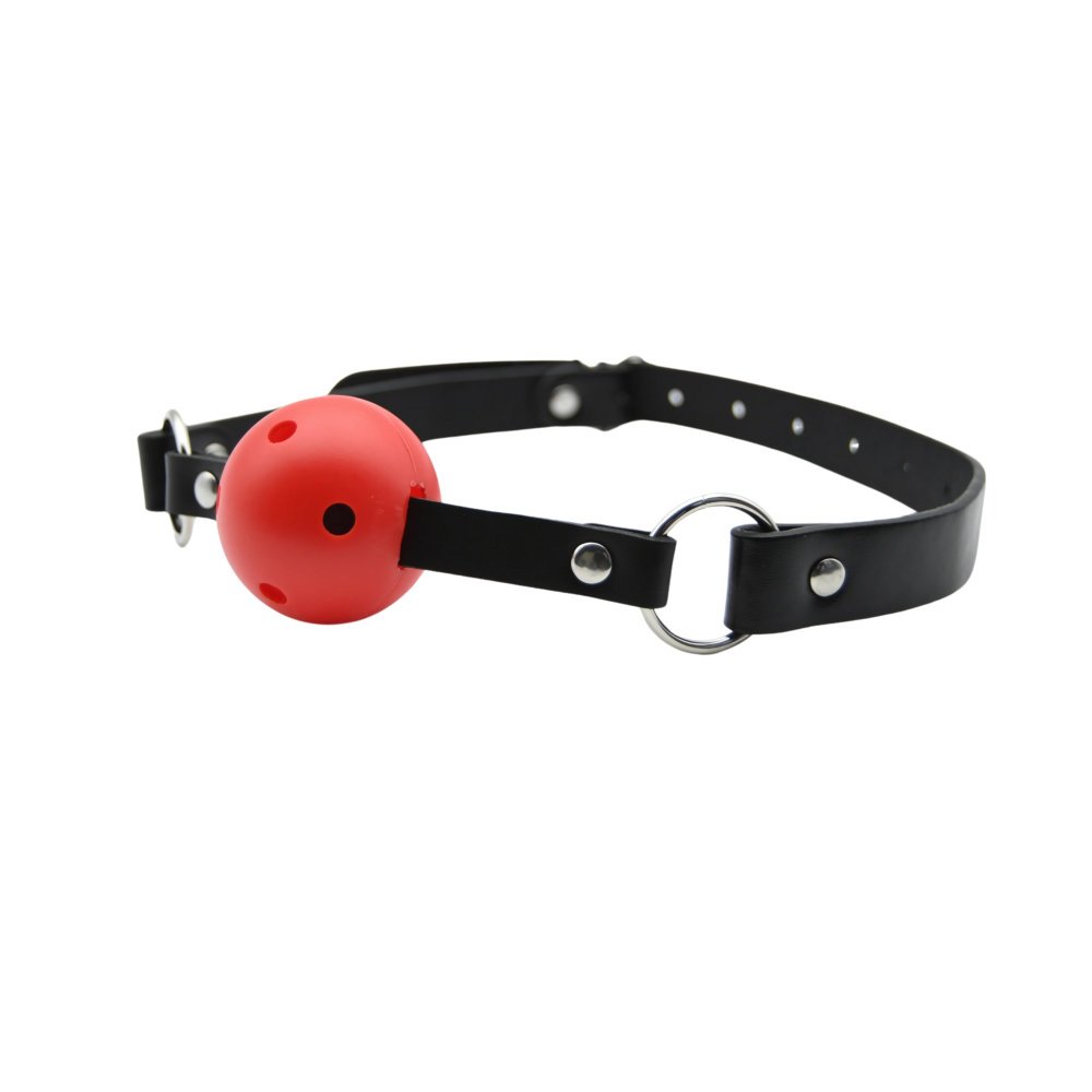 Bound to Play Breathable Ball Gag Red – alternate view 2