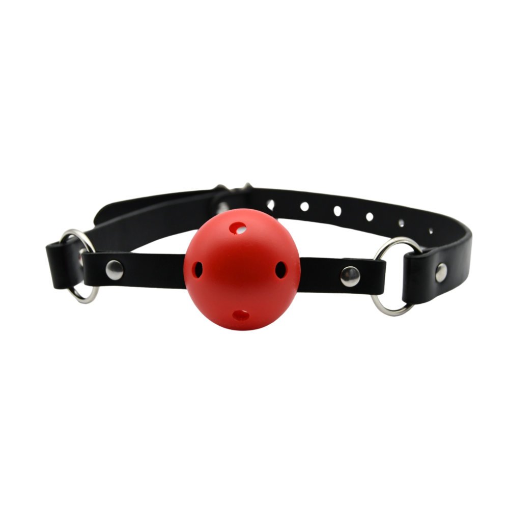 Bound to Play Breathable Ball Gag Red – alternate view 3