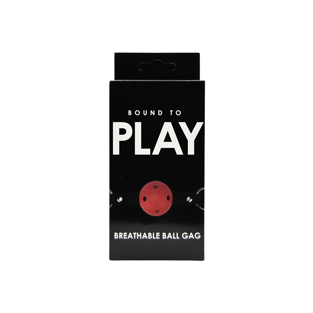 Bound to Play Breathable Ball Gag Red – alternate view 6