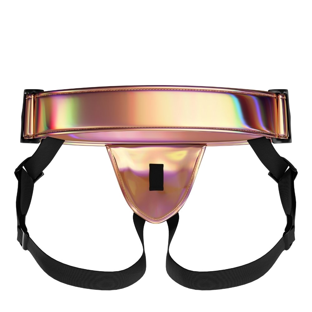 Mina Shimmer Strap-On Harness – alternate view 3