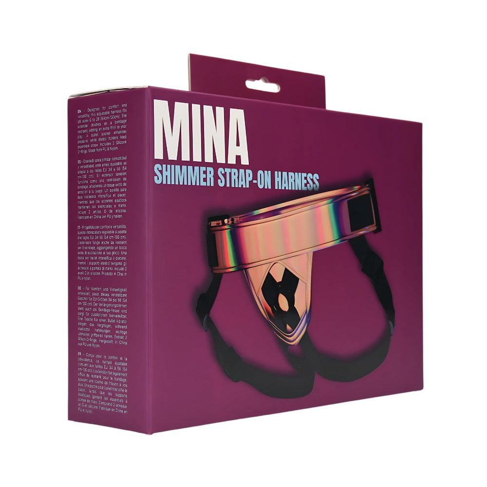 Mina Shimmer Strap-On Harness – alternate view 5
