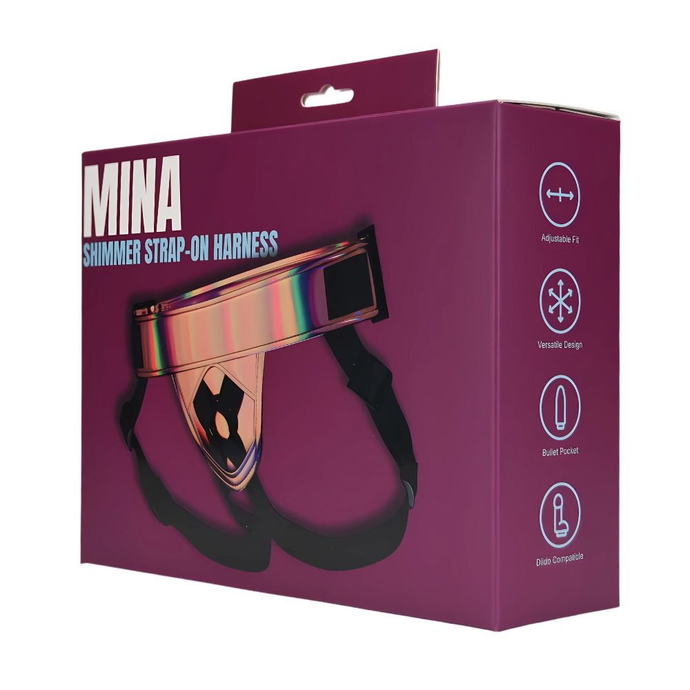 Mina Shimmer Strap-On Harness – alternate view 6