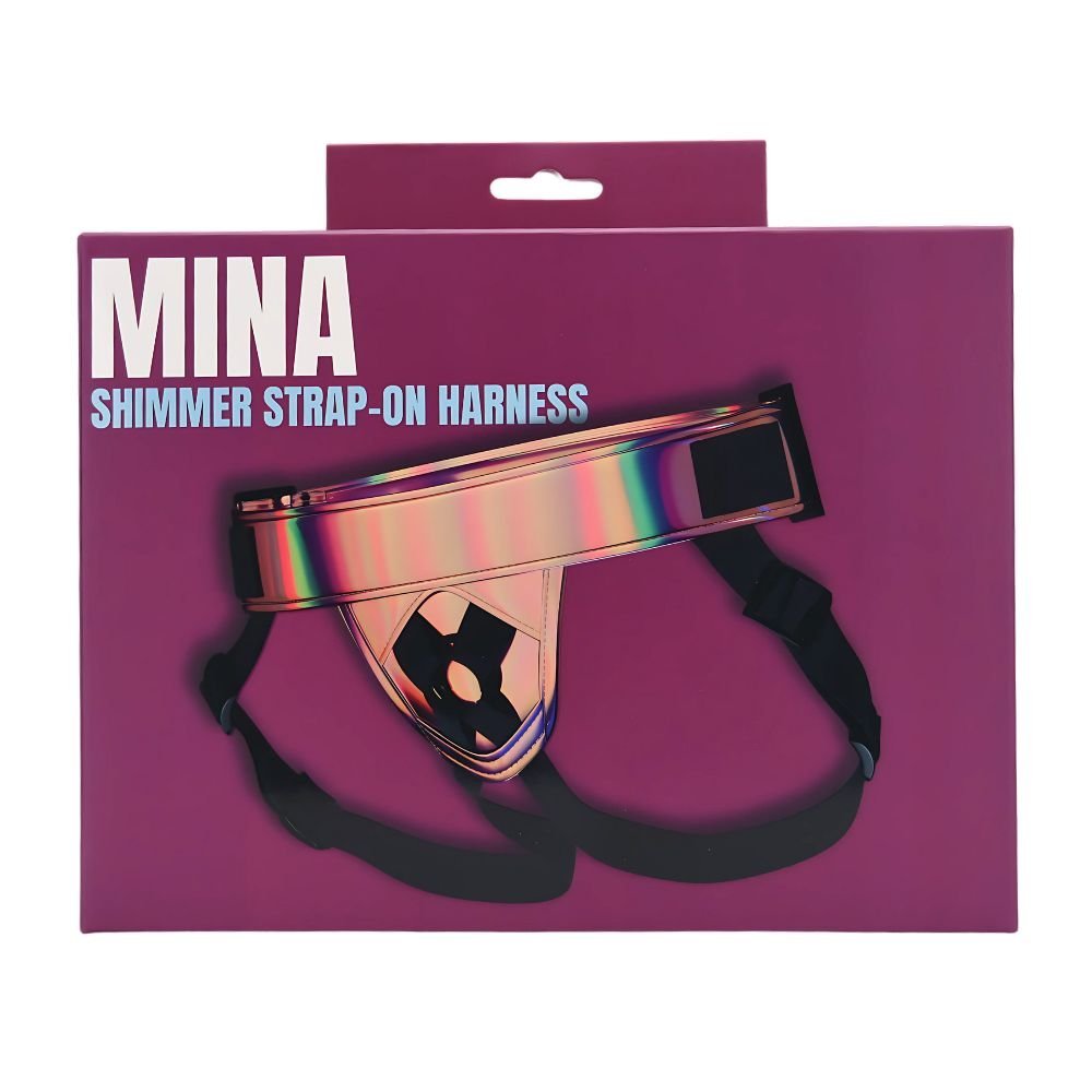 Mina Shimmer Strap-On Harness – alternate view 4