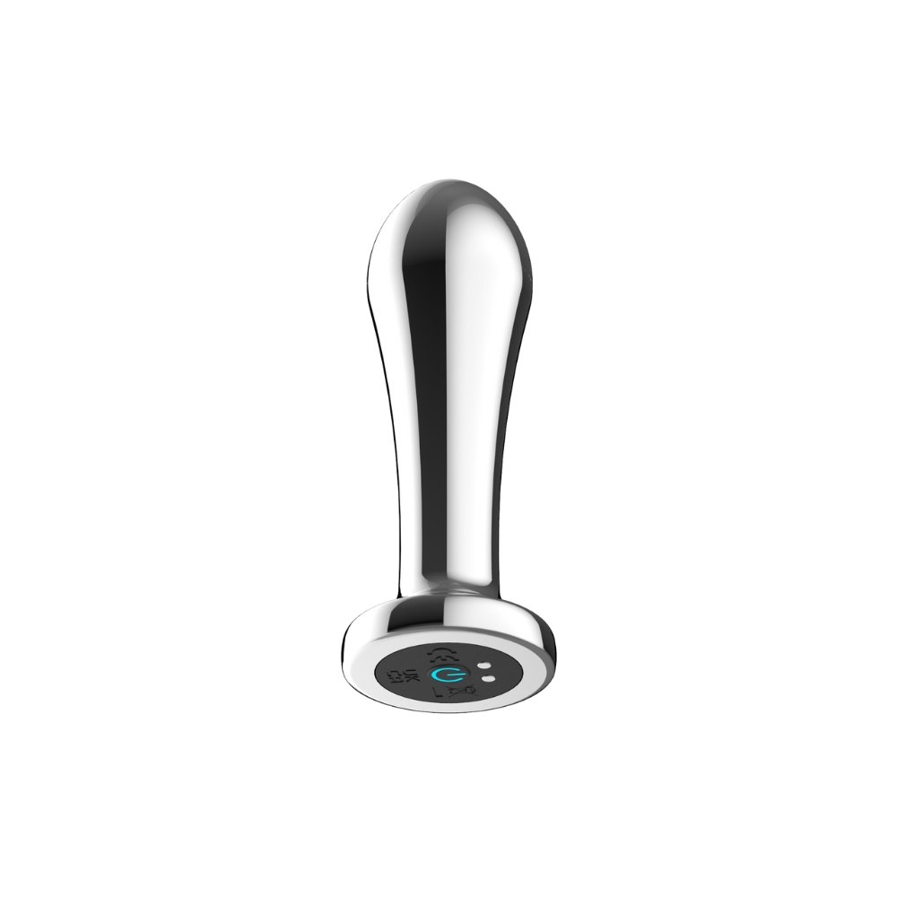 Toosh Remote Controlled Metal Vibrating Anal Plug – alternate view 3