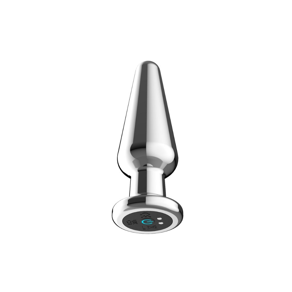 Toosh Remote Controlled Metal Vibrating Butt Plug – alternate view 3