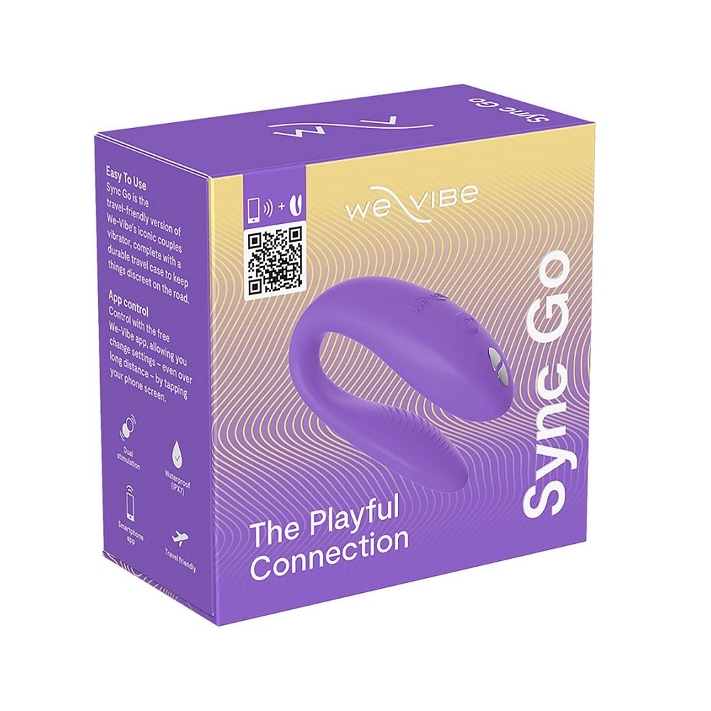 We-Vibe Sync Go Purple – alternate view 2