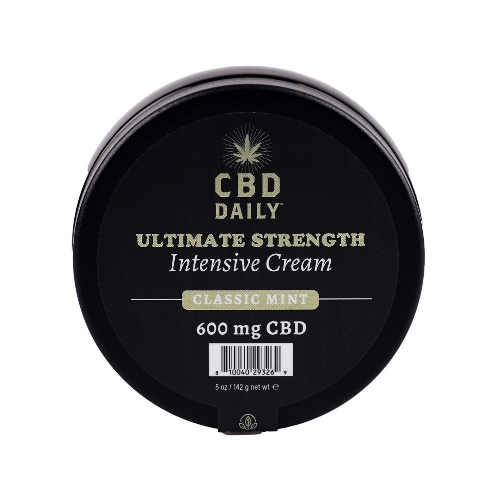 Earthly Body CBD Daily Ultimate Strength Intensive Cream Classic Mint 142g – alternate view 2