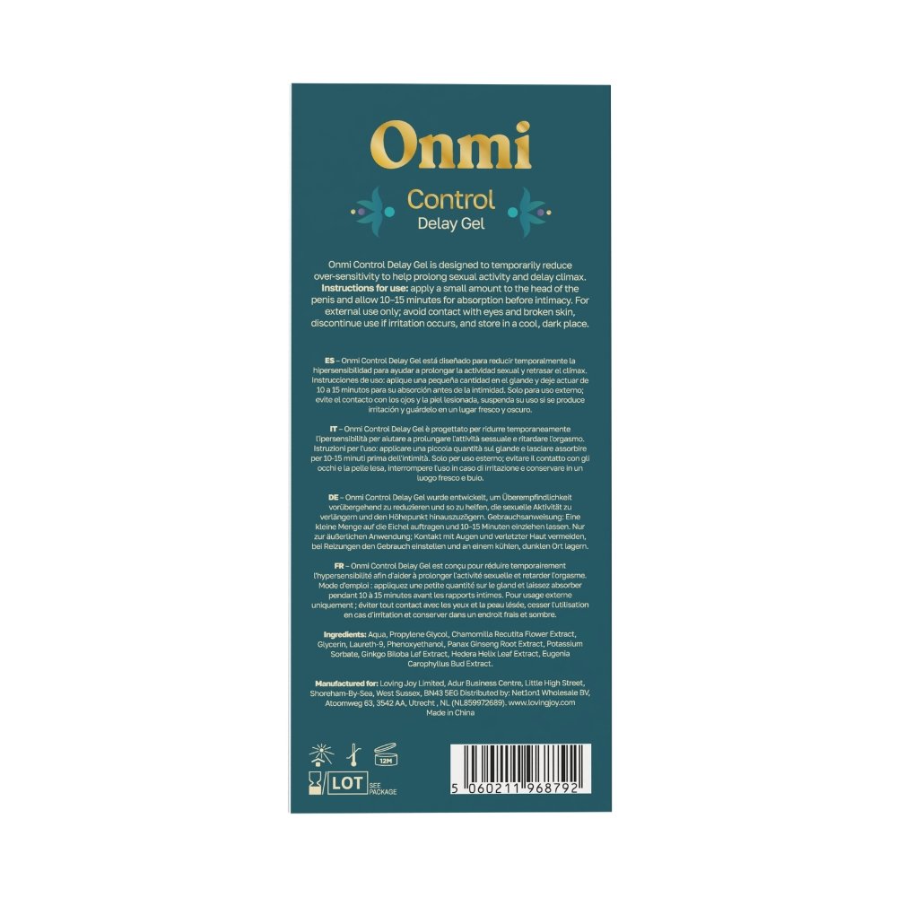 Onmi Control Delay Gel — product view 2