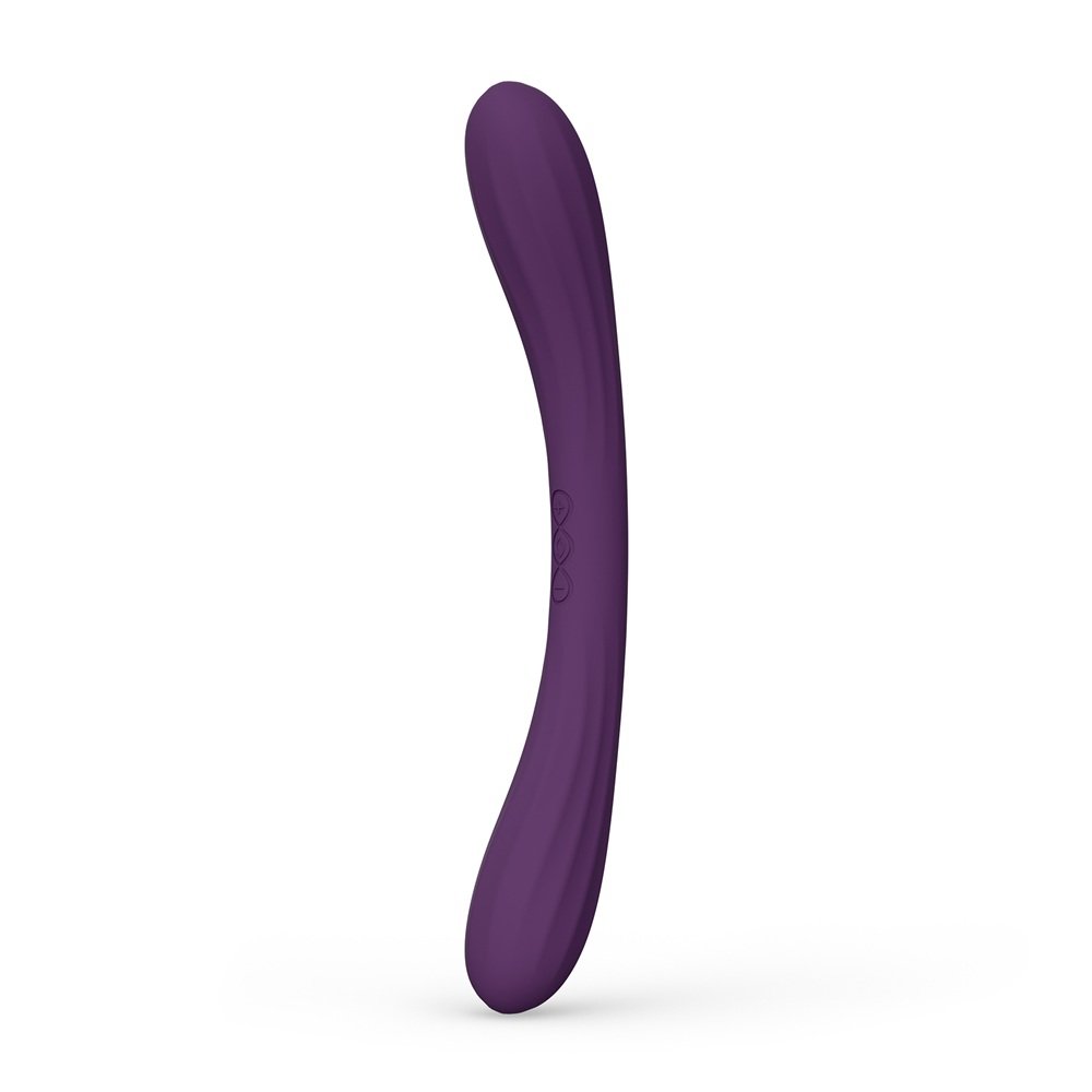 LELO Boomerang Dual Ended Vibrator Purple – alternate view 2