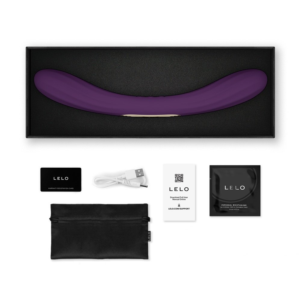 LELO Boomerang Dual Ended Vibrator Purple – alternate view 3