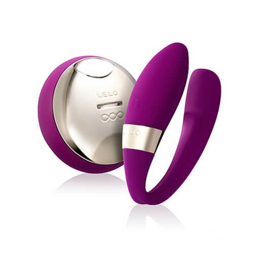 LELO Tiani 2 Design Edition Couples Vibrator Deep Rose