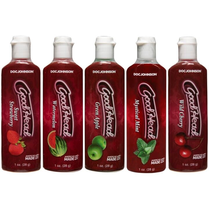 Doc Johnson Good Head Ultimate Blow Job Gel 5 Pack