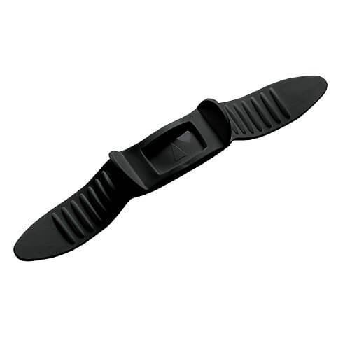Black Male Edge Pro adjustable strap with textured ends and central clasp