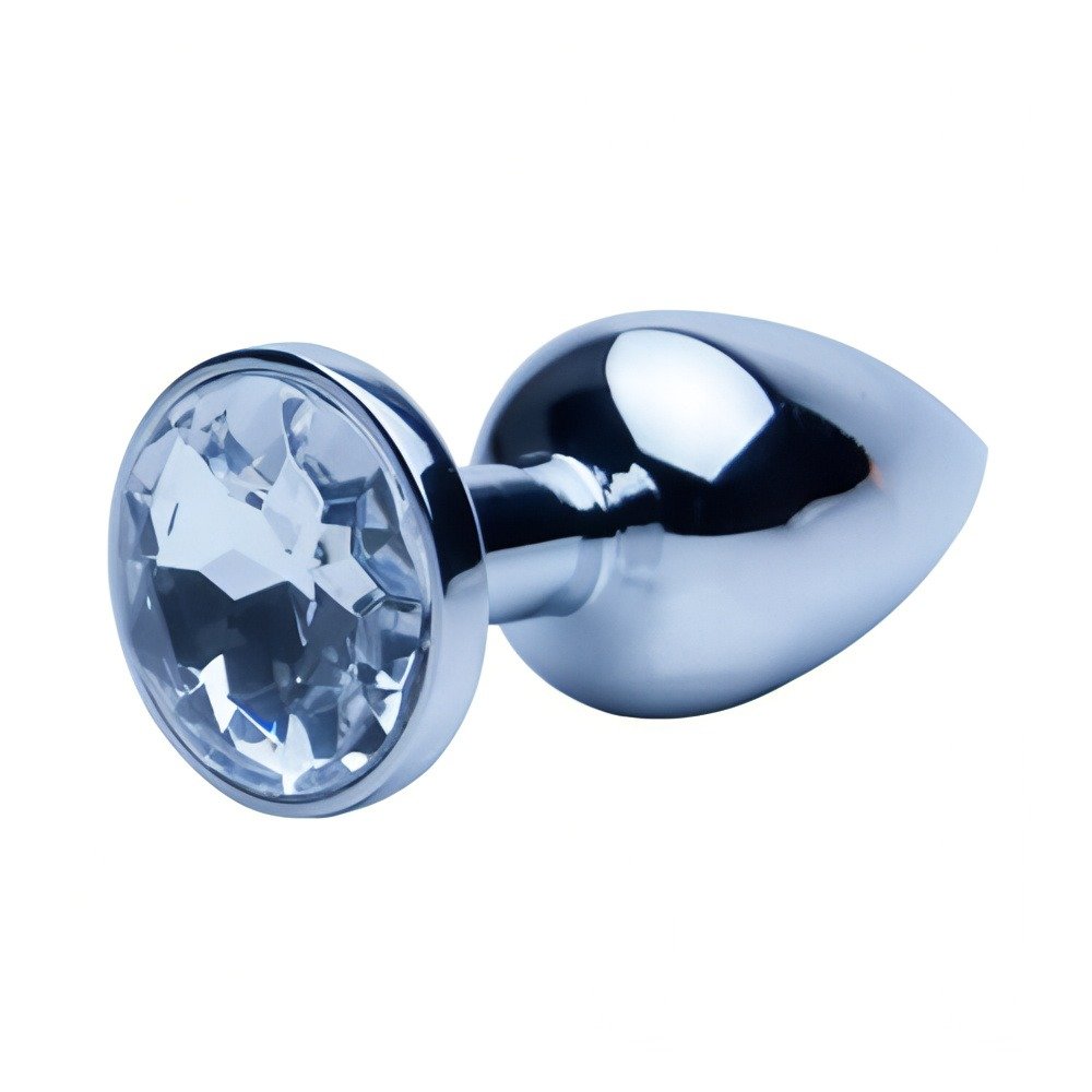 Precious Metals Silver Butt Plug-Small - Image 5